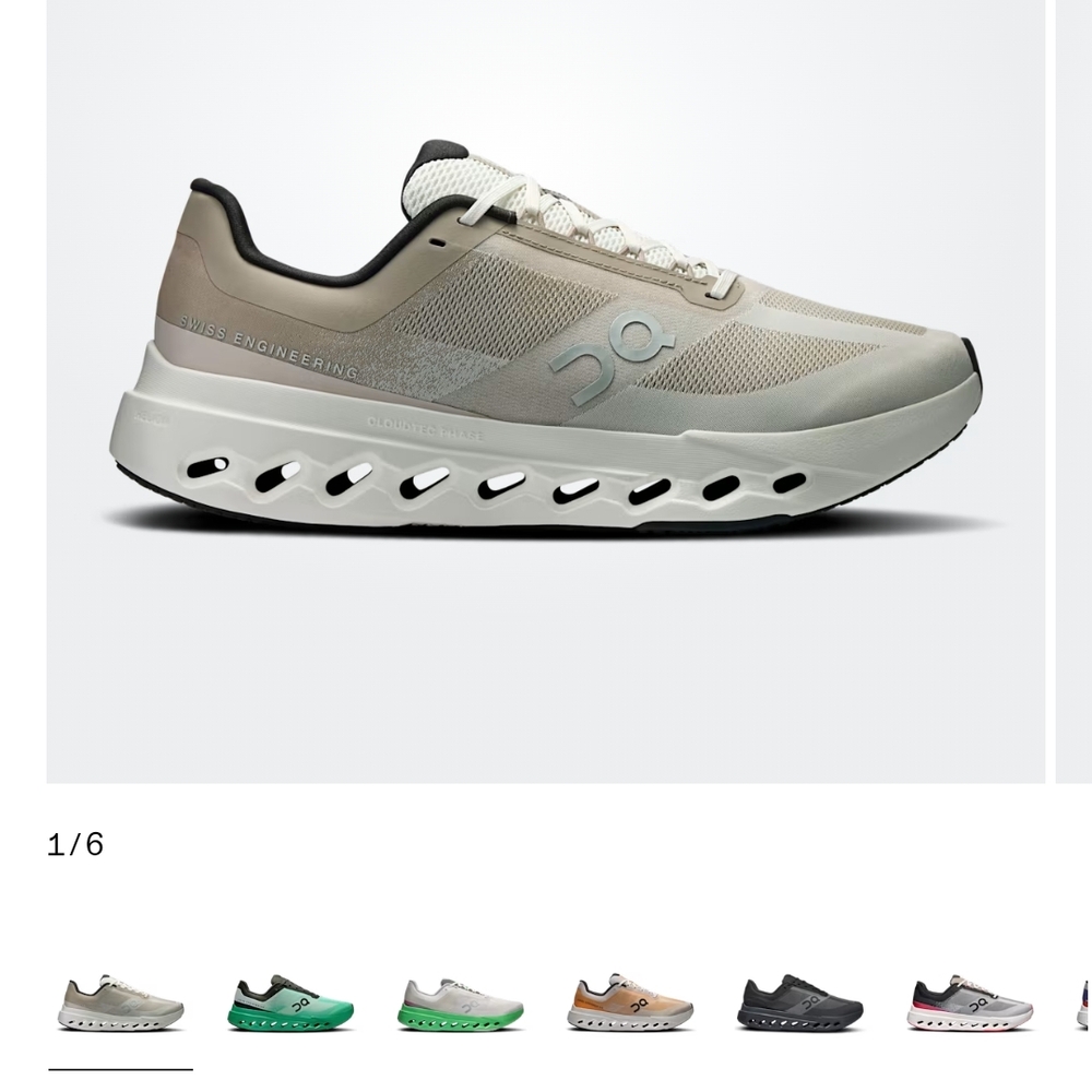 Brand new ON cloud Surfer Men's Size 7.5, Women Size 9. Never Worn In Box